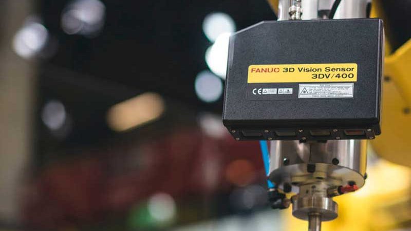 Extremely Flexible 3d Vision Sensor Fanuc Introduces Larger 3d Vision Sensor Automation Fair